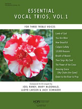 Essential Vocal Trios, Vol. 1 Vocal Solo & Collections sheet music cover